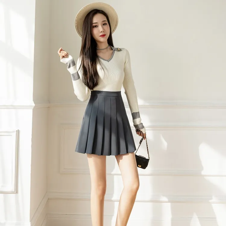 XIANSINIAO Casual Short Skirts Women's-2