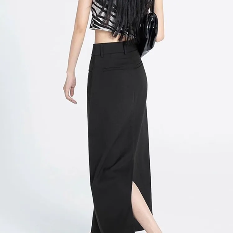 XIANSINIAO Casual Long Skirt Women's-5