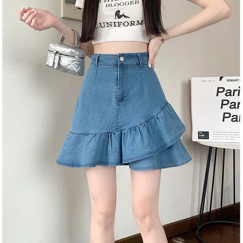 XIANSINIAO Casual Short Skirts Women's-5