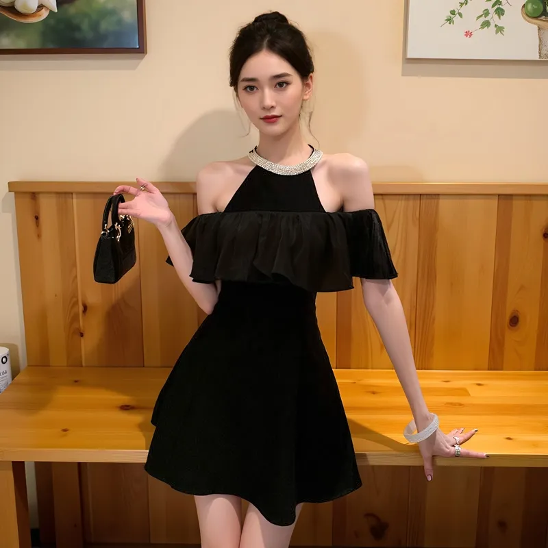 XIANSINIAO Sleeveless Dress Women's-1