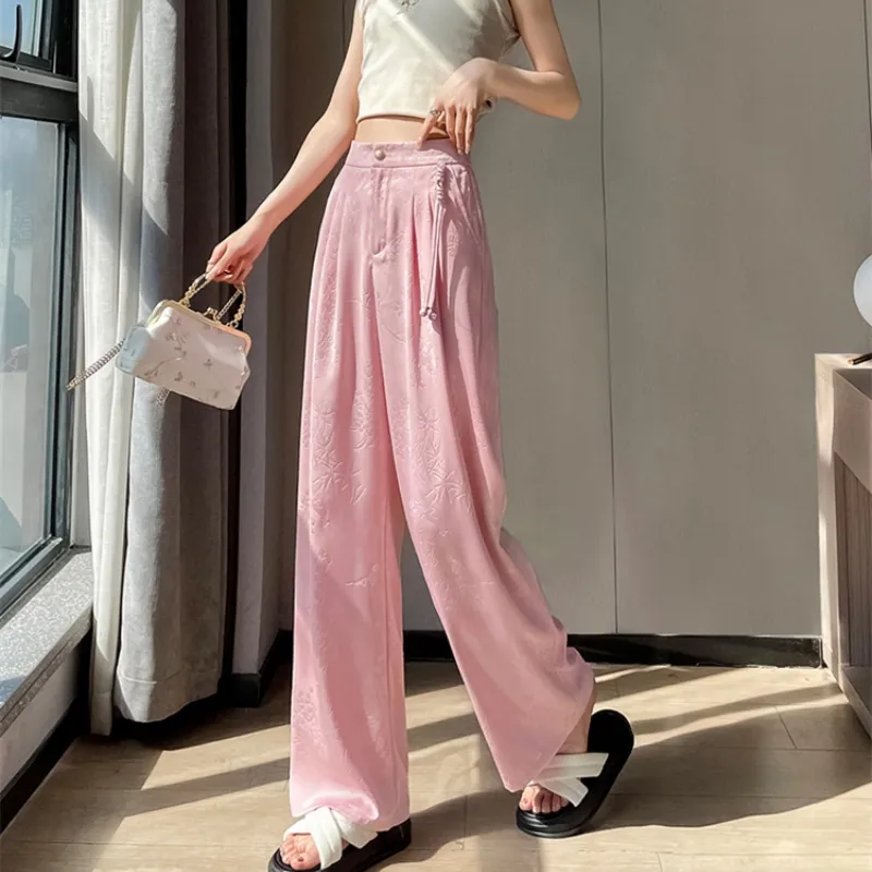 XIANSINIAO Casual Pants Women's-1