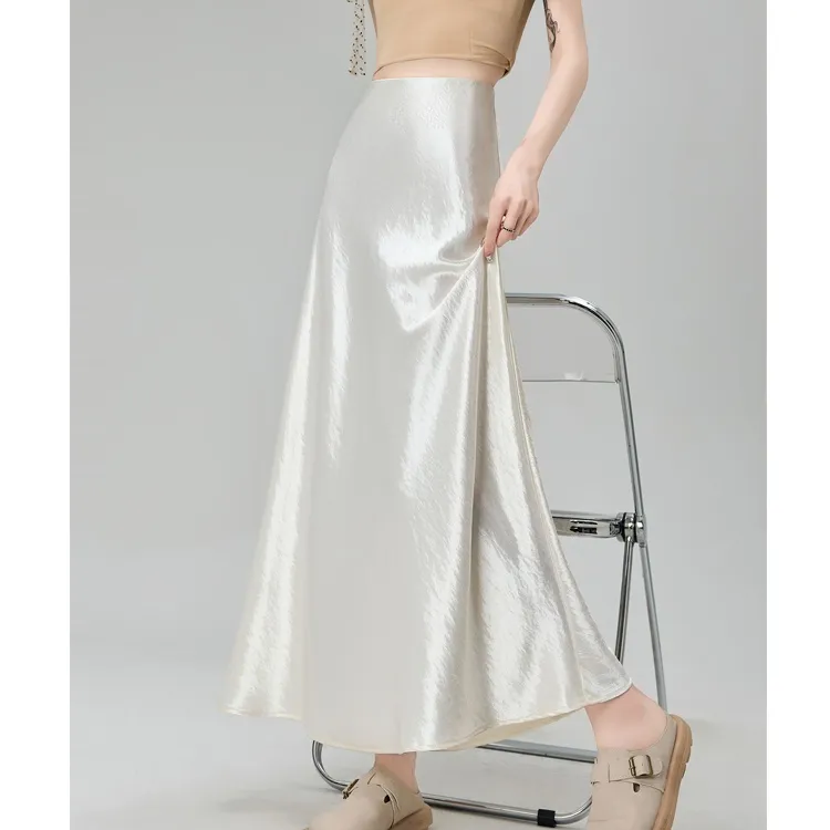 XIANSINIAO Casual Long Skirt Women's-2