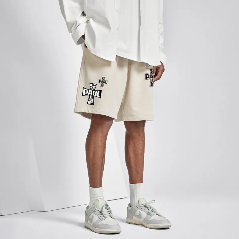 PAUL COSTELLOE Casual Shorts Unisex-14