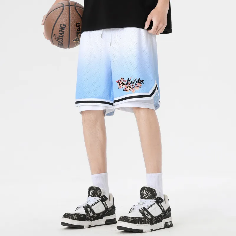 PAUL COSTELLOE Basketball Shorts Unisex-18