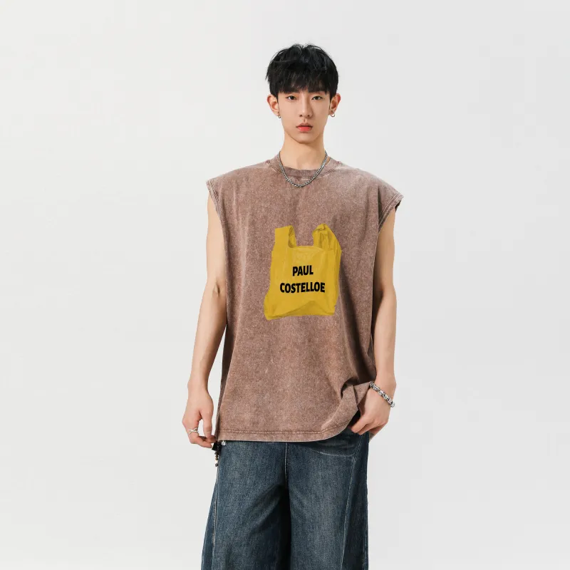 PAUL COSTELLOE Tank Tops Unisex-18