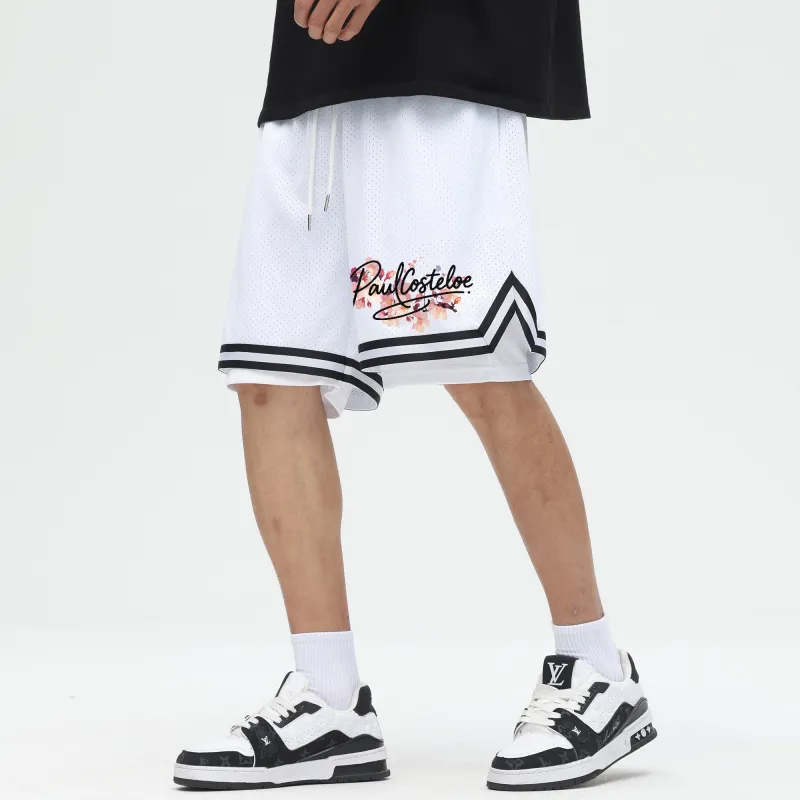 PAUL COSTELLOE Basketball Shorts Unisex-7