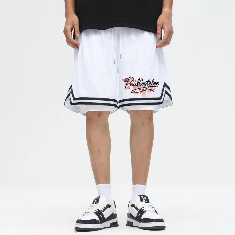 PAUL COSTELLOE Basketball Shorts Unisex-8