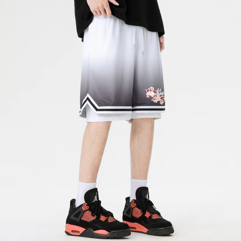 PAUL COSTELLOE Basketball Shorts Unisex-14