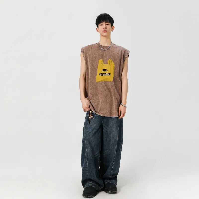 PAUL COSTELLOE Tank Tops Unisex-17