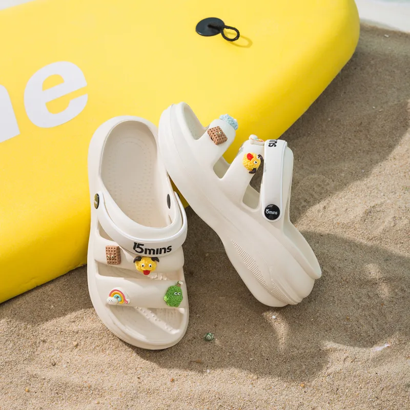 15 MINS Beach Sandals Women's-4