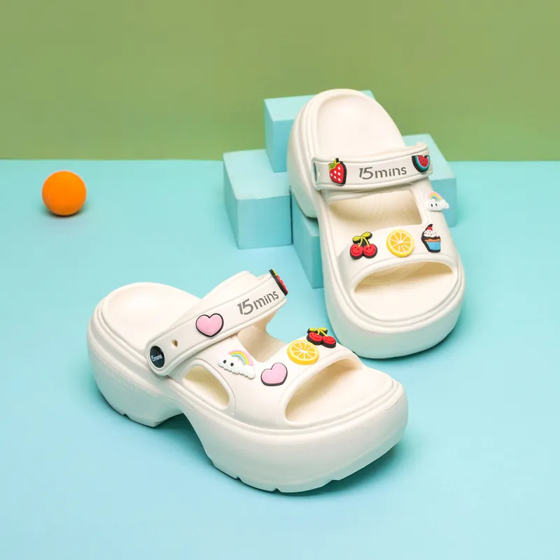 15 MINS Abrasion Resistant, Odor Resistant Slide Slippers Women's-15