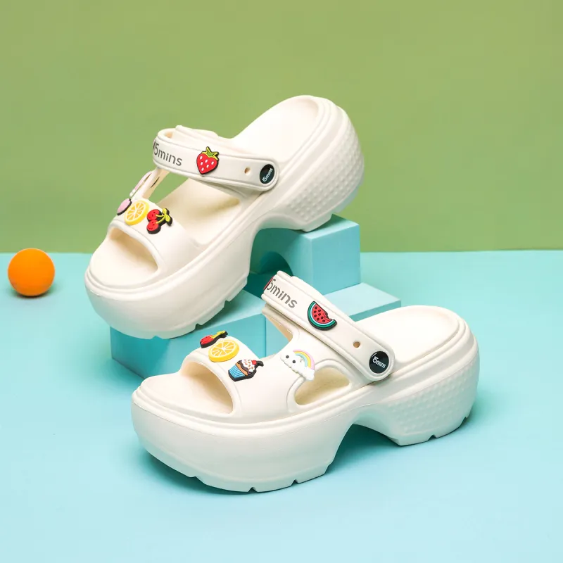 15 MINS Abrasion Resistant, Odor Resistant Slide Slippers Women's-13