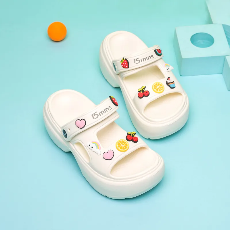 15 MINS Abrasion Resistant, Odor Resistant Slide Slippers Women's-16