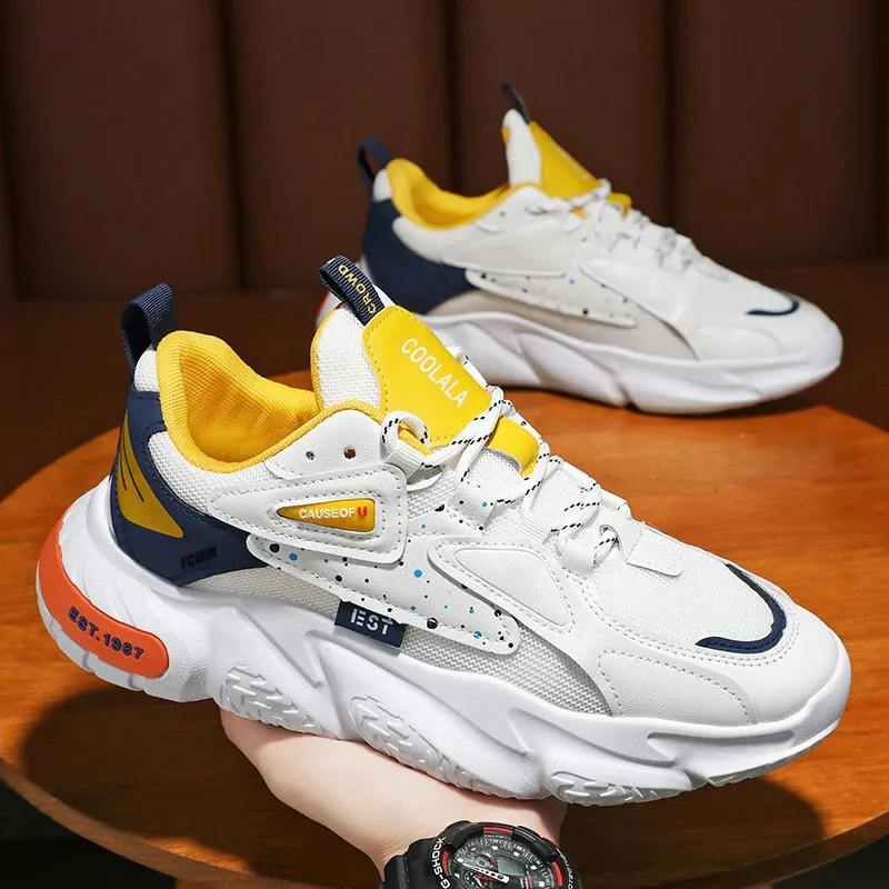 FCMM Chunky Sneakers Men Low Top-3