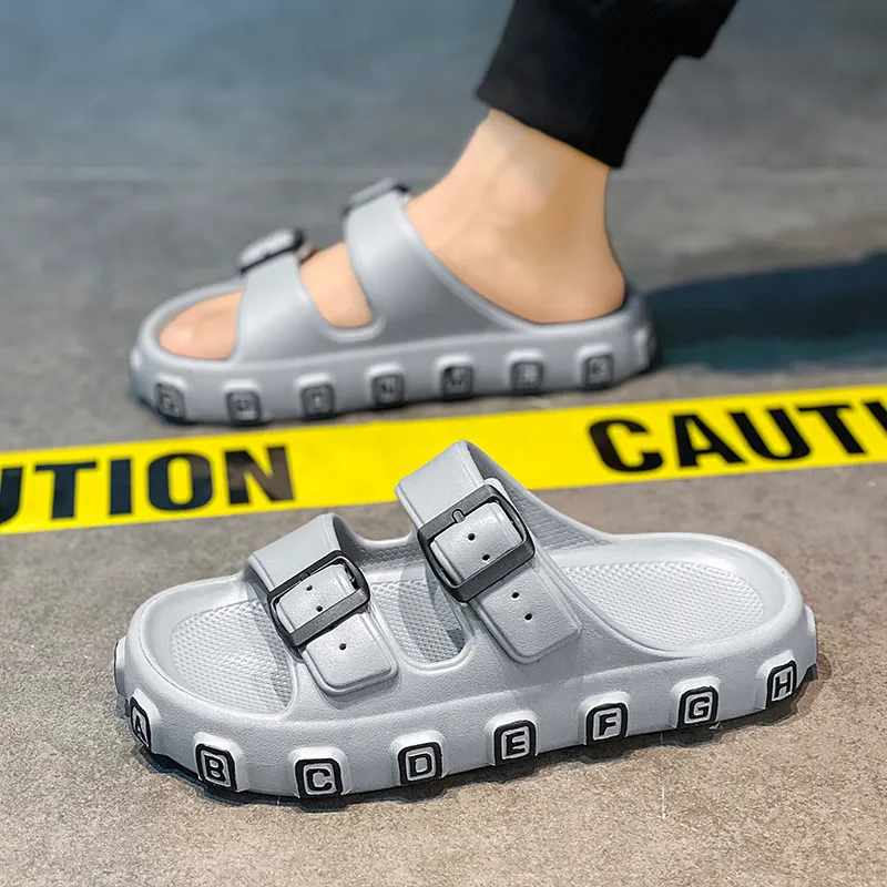 FCMM EVA Quiet Slip Resistant Abrasion Resistant Slide Slippers Men's-10