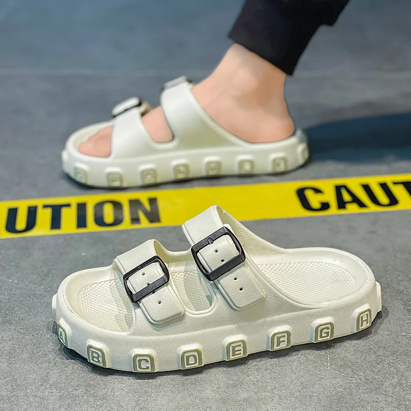 FCMM EVA Quiet Slip Resistant Abrasion Resistant Slide Slippers Men's-13