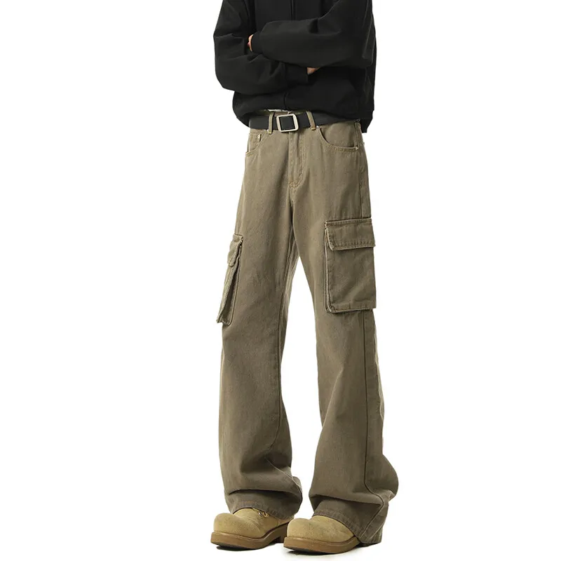 ABCNF Jeans Unisex Khaki-3