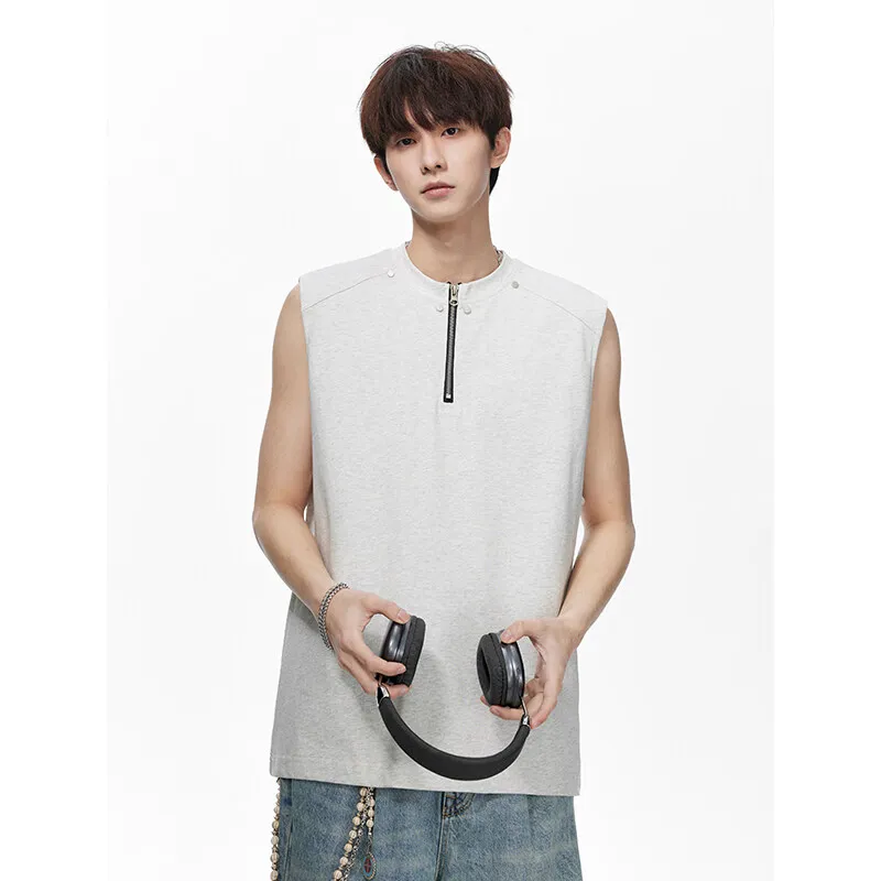 WELTER EXPERIMENT Fashion Minimalist Style Tank Top Unisex-13