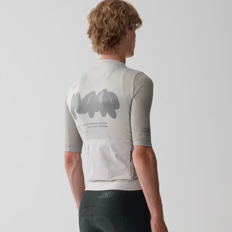 MAAP Aerate Pro Air Jersey 3.0 Fog Cycling Clothing Men's Mist Shadow Gray-2