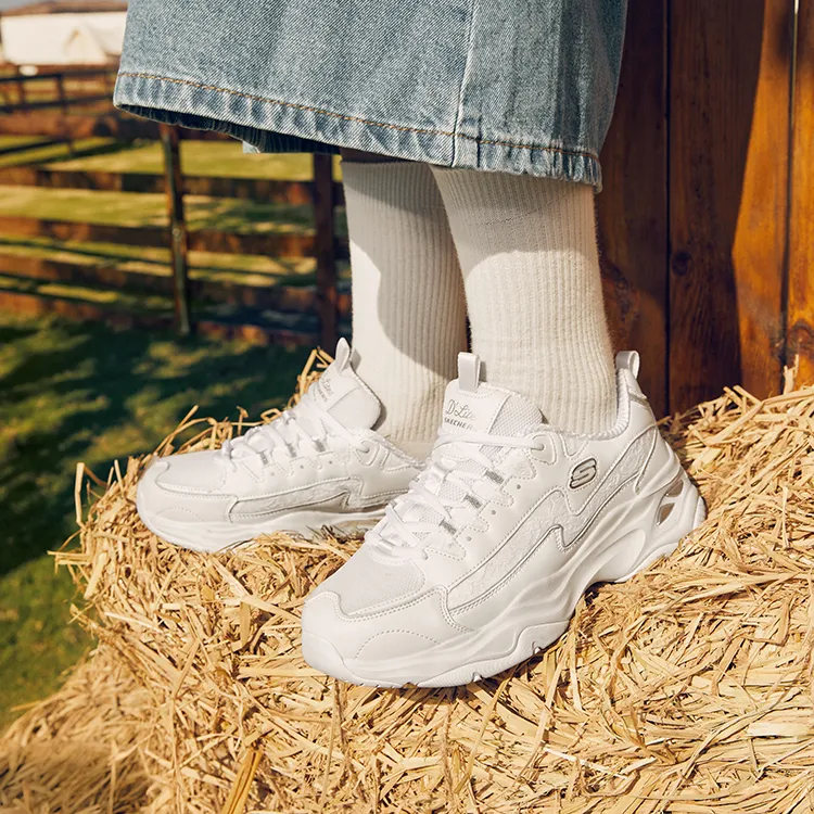 Skechers D'lites 4.0 'White' Women's-6