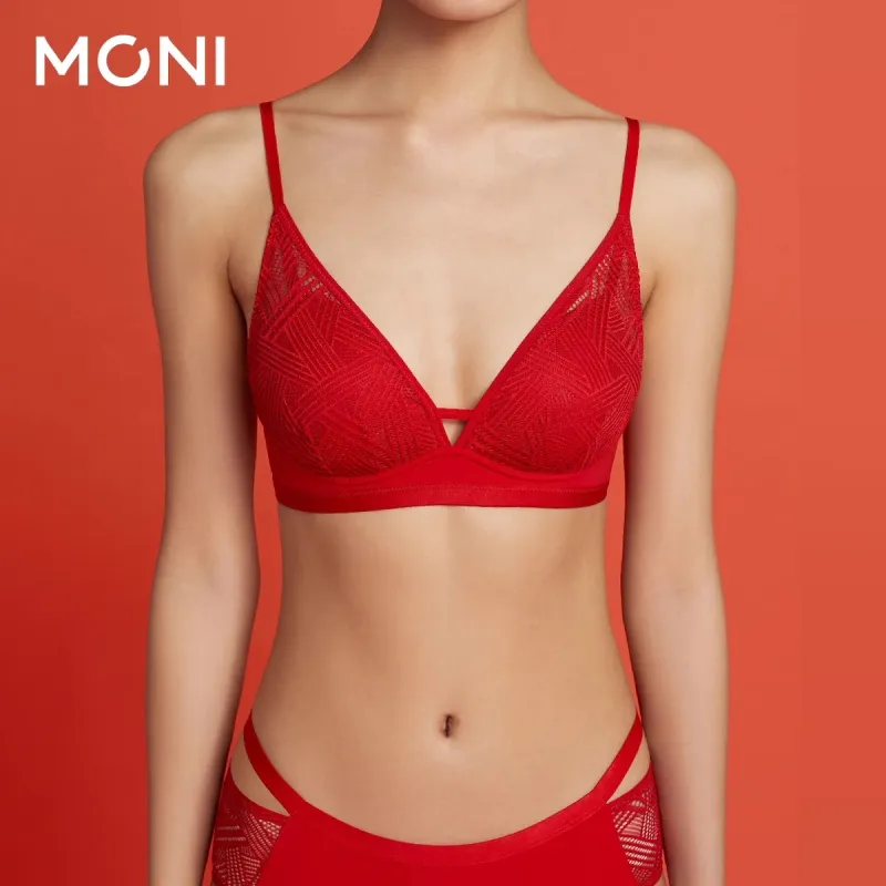 MONI Underwear Set Women's Auspicious Red-2