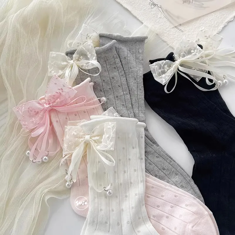 SOIE Mid Calf Socks Women's Combo Set-8