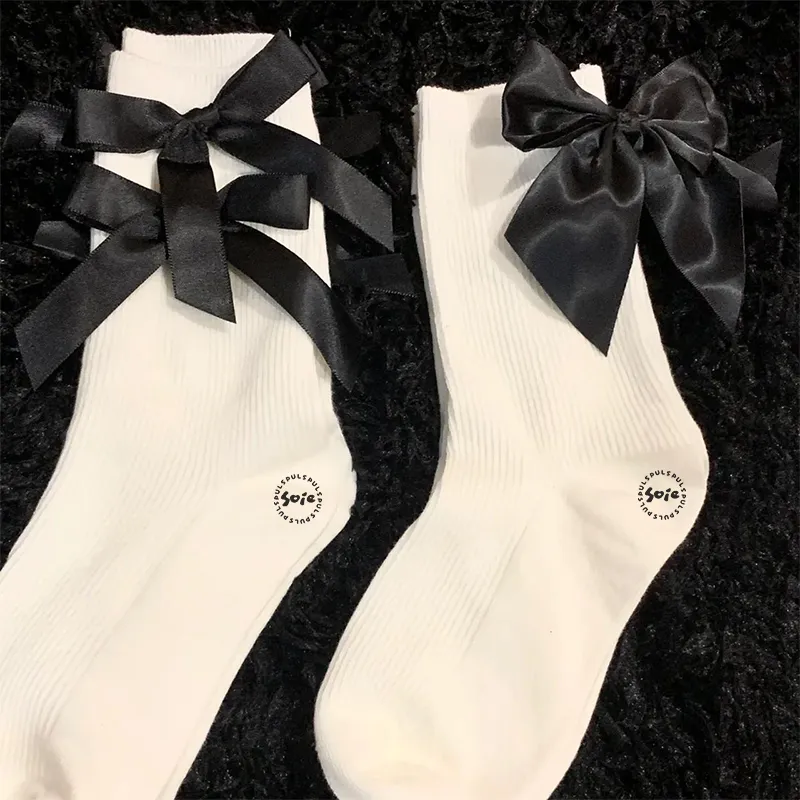 SOIE Mid Calf Socks Women's Combo Set-9