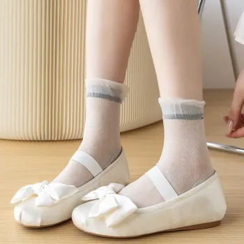 SOIE Mid Calf Socks Women's Combo Set