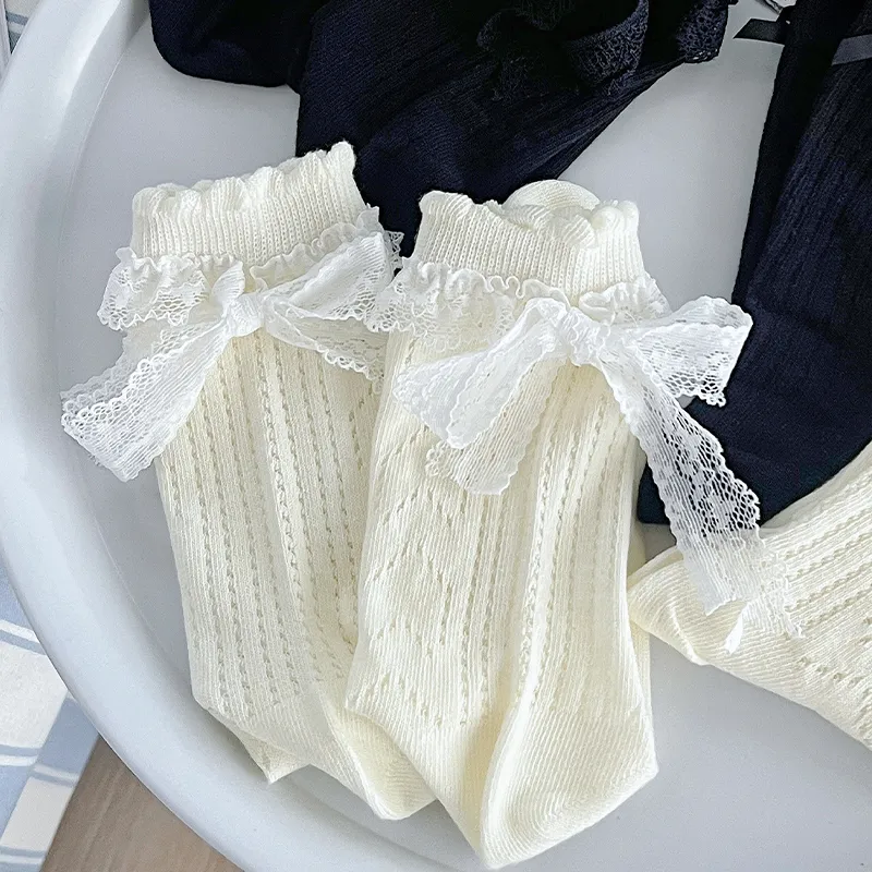 SOIE Mid Calf Socks Women's Combo Set-21