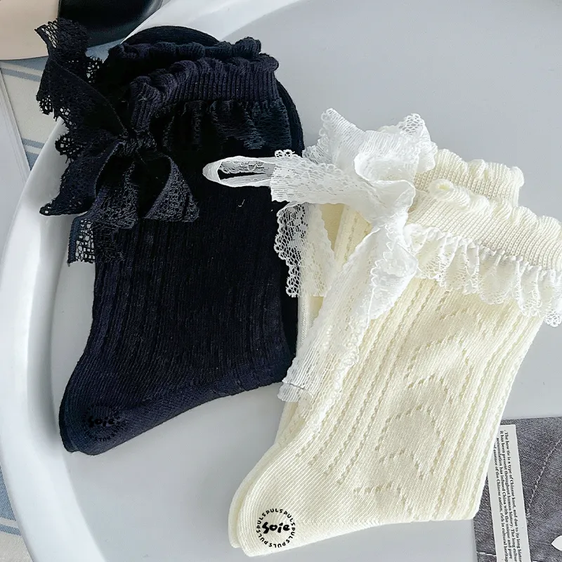 SOIE Mid Calf Socks Women's Combo Set-10