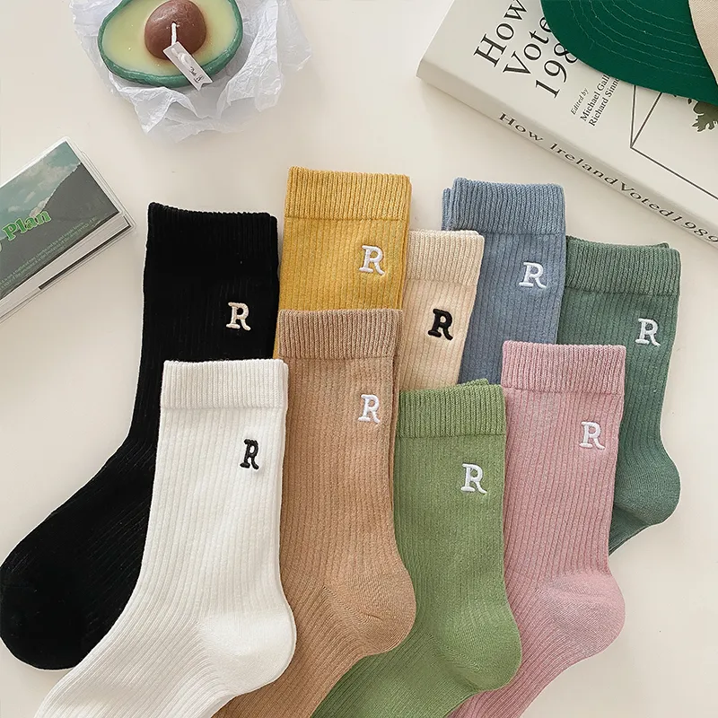 SOIE Mid Calf Socks Women's 9 Double Loads-2