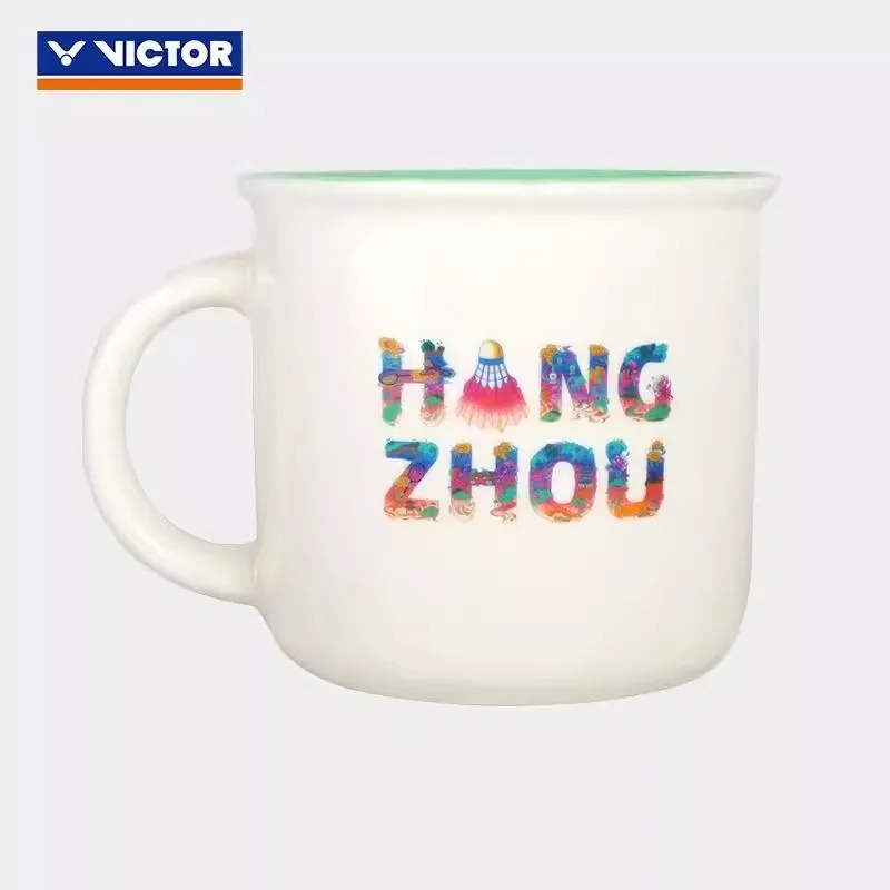 VICTOR Badminton Souvenirs White Ceramic Unisex-3