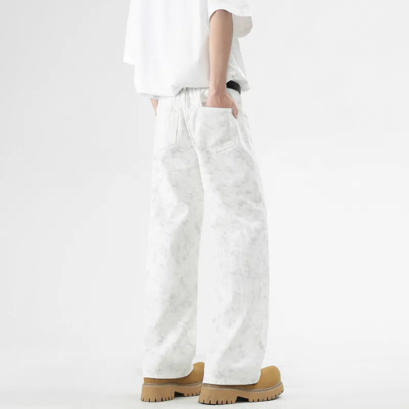 Jeep Pasture Horse Lifestyle Casual Pants Unisex Raw White-4