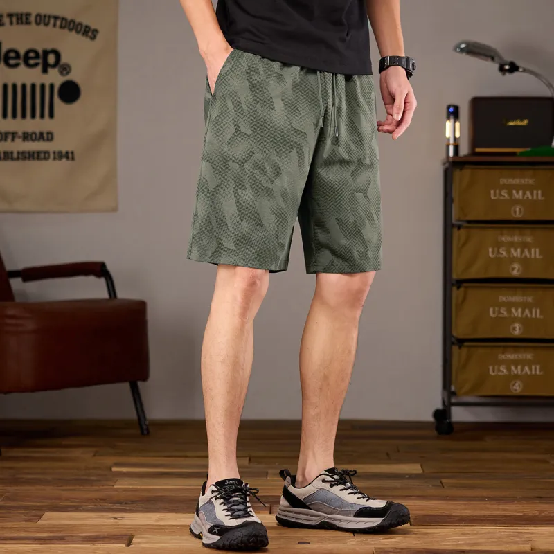 Jeep Pasture Horse Lifestyle Casual Shorts Unisex-16