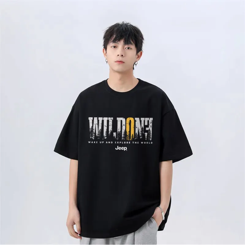 Jeep Pasture Horse Lifestyle T Shirt Unisex-3