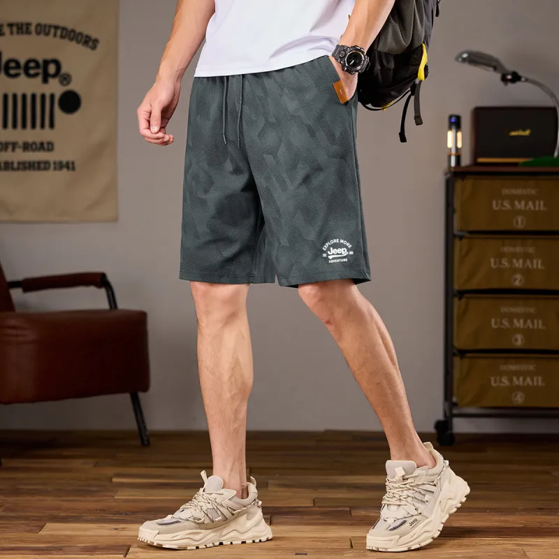 Jeep Pasture Horse Lifestyle Casual Shorts Unisex-9