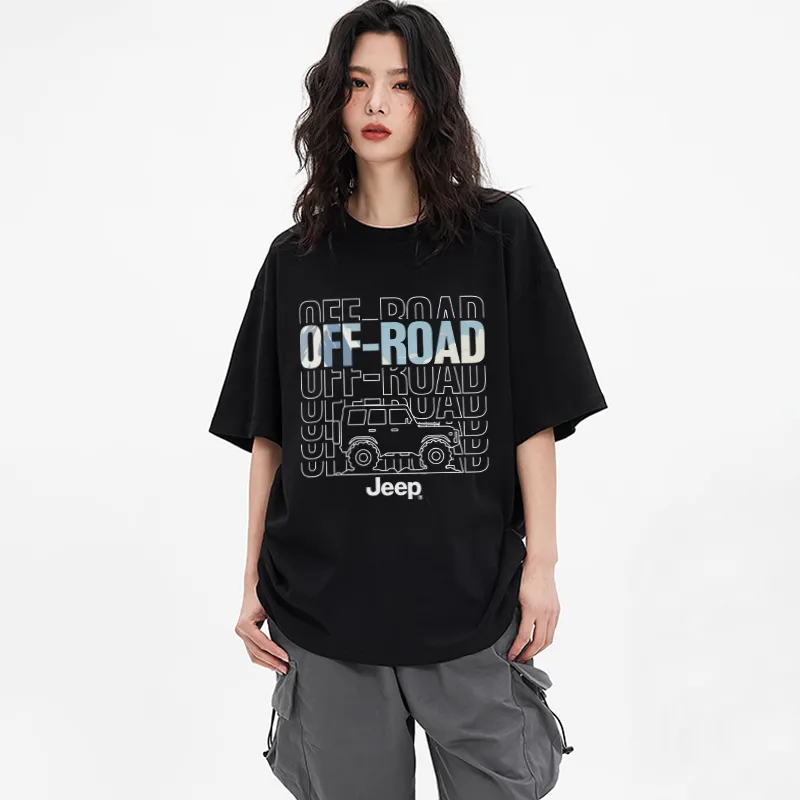 Jeep Pasture Horse Lifestyle T Shirt Unisex-6