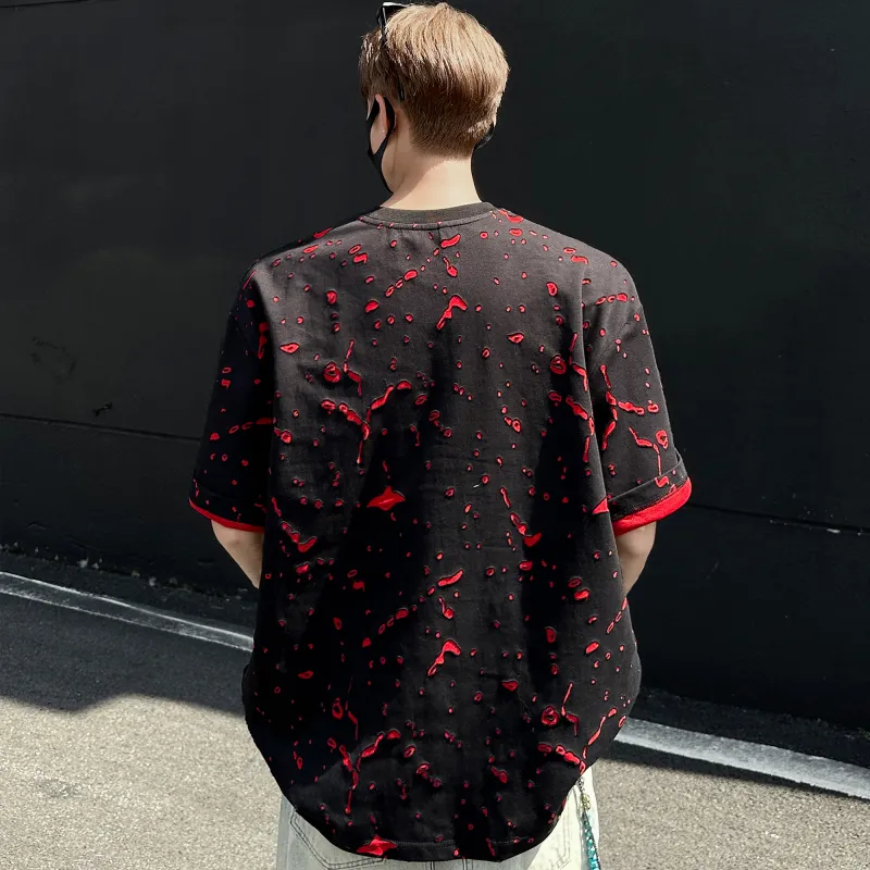 Jeep Pasture Horse Lifestyle T Shirt Unisex Black Red-4