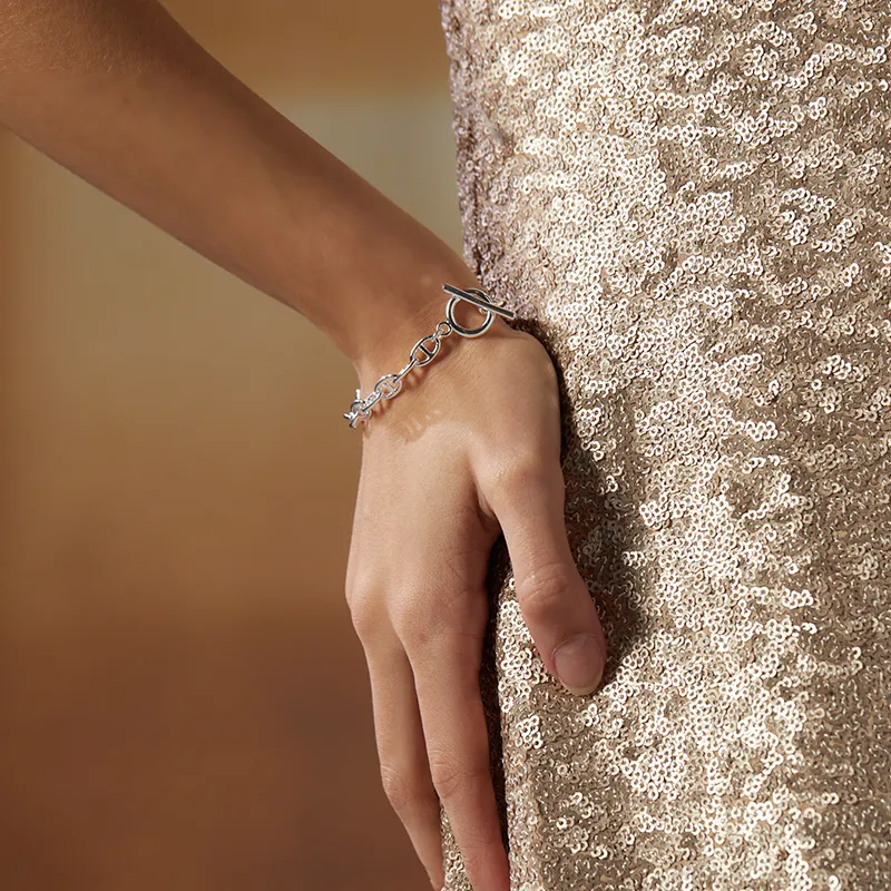 GORJANA White Gold-Plated Copper Bracelets Women's-2