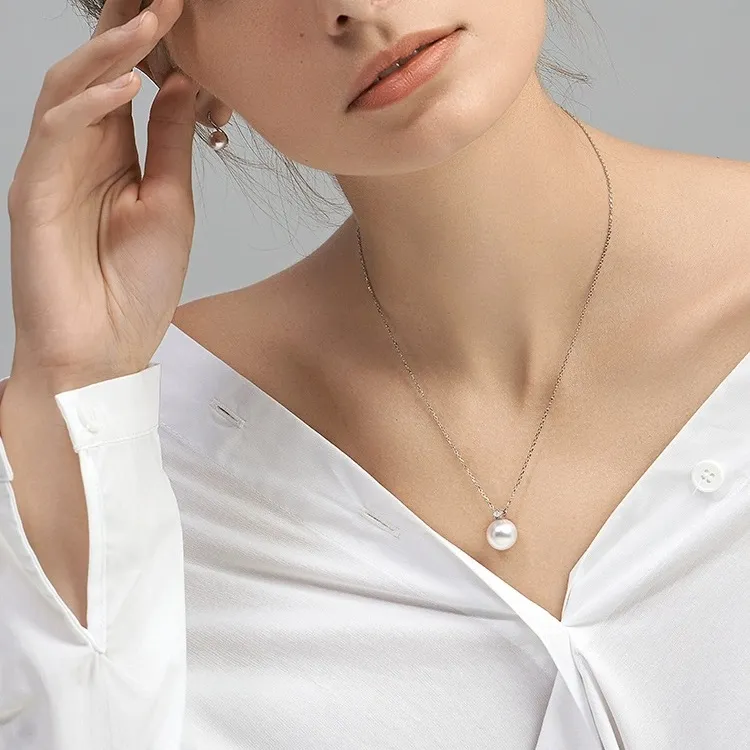 GORJANA Sterling Silver Plated With White Gold Necklaces Women's-5