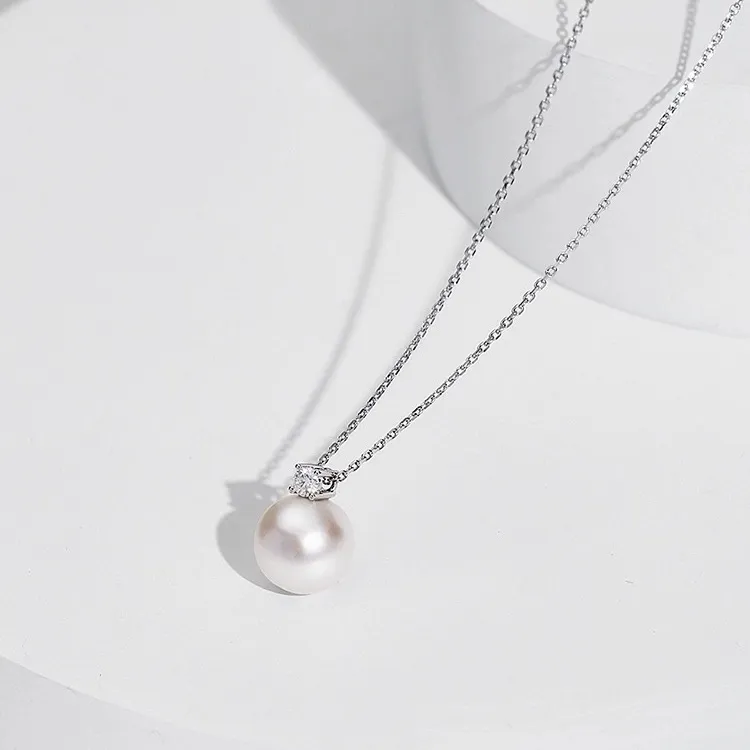 GORJANA Sterling Silver Plated With White Gold Necklaces Women's-3