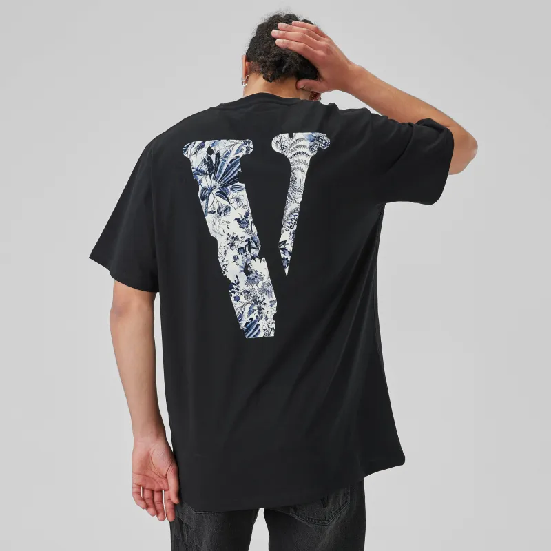 VLONE T Shirt Unisex Black Blue-3