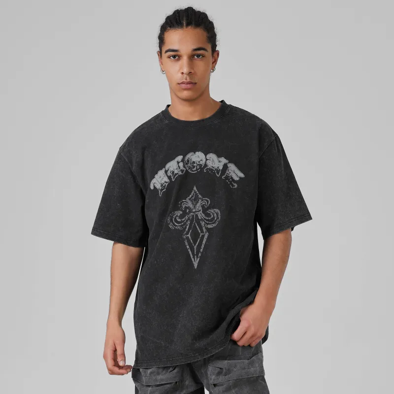 VLONE T Shirt Unisex Black Gray-2