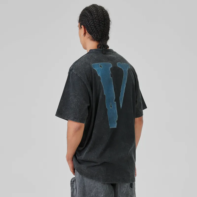VLONE T Shirt Unisex Black Blue-2