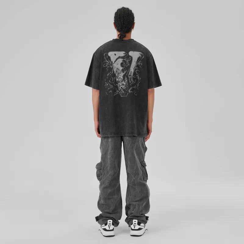 VLONE T Shirt Unisex Black Gray-7