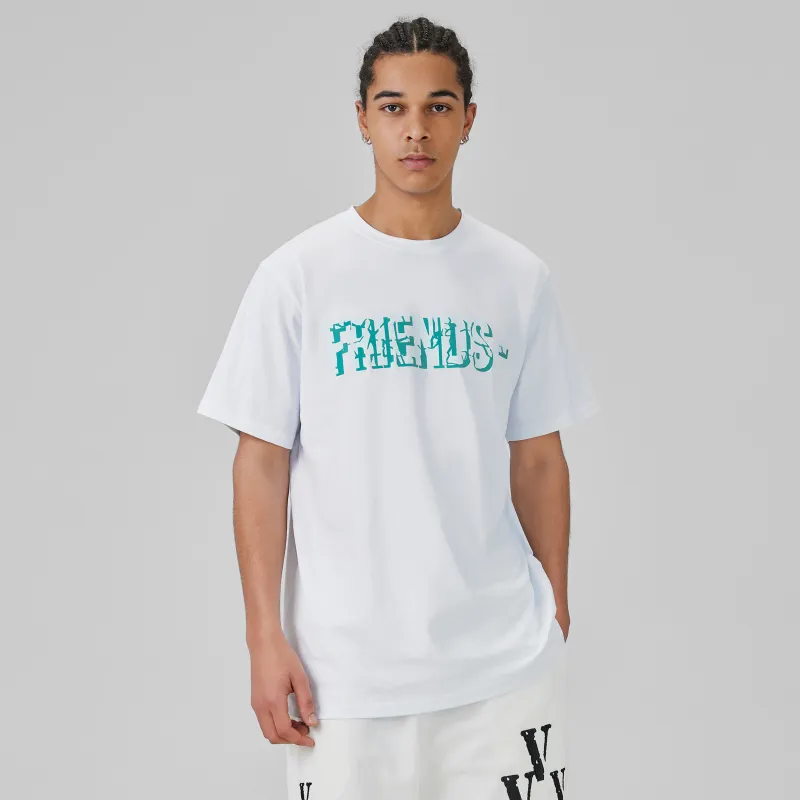 VLONE T Shirt Unisex White Blue-2