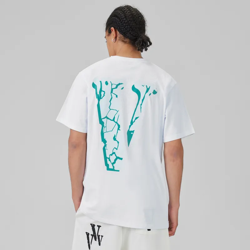 VLONE T Shirt Unisex White Blue-3