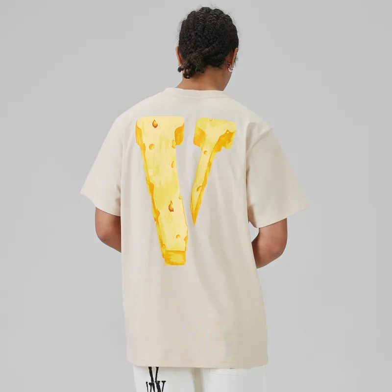 VLONE T Shirt Unisex Beige Yellow-3