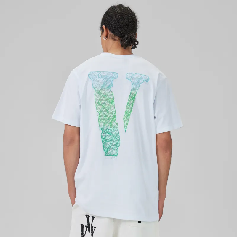 VLONE T Shirt Unisex White Green-2