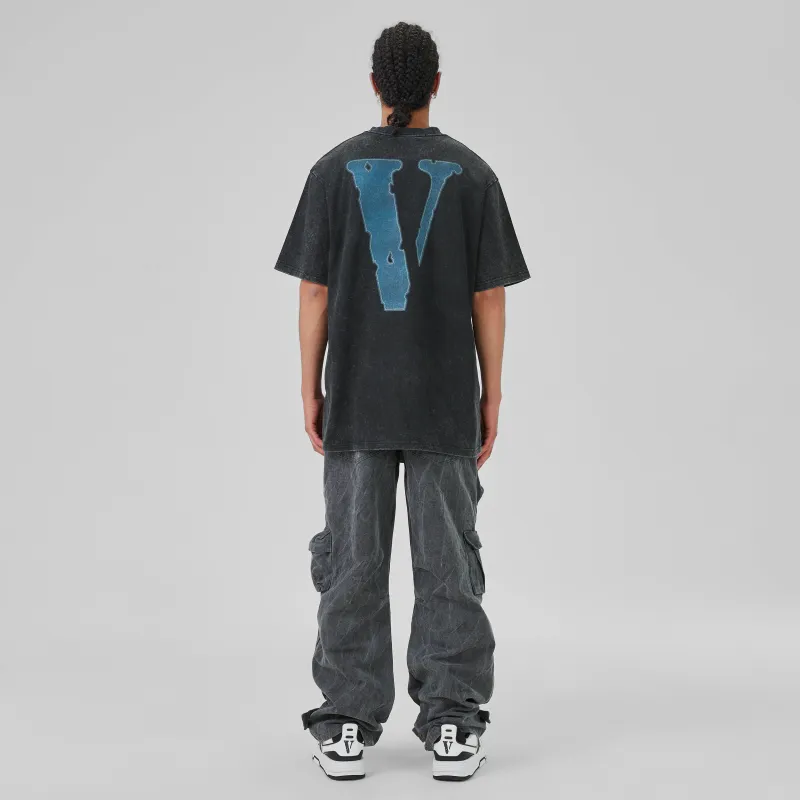 VLONE T Shirt Unisex Black Blue-4